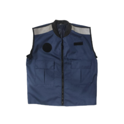 VEST PLAIN NAVY BLUE